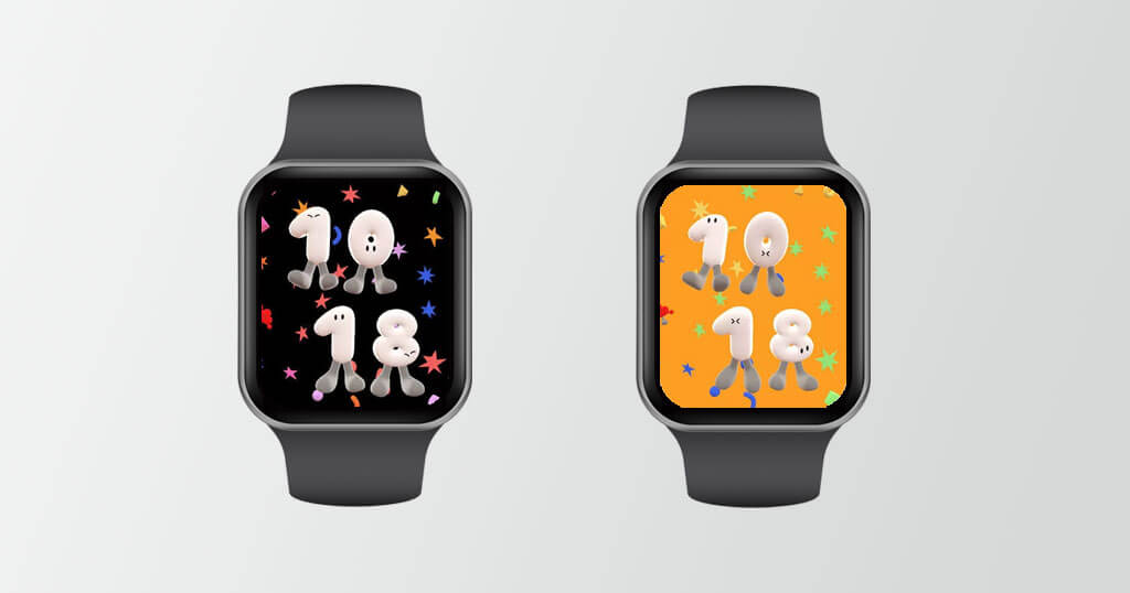 プレイタイム　数字がぴょこぴょこ動く、遊び心たっぷりの文字盤