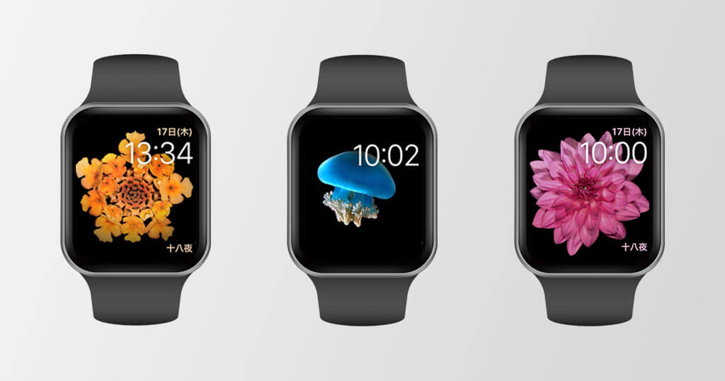 モーション　ゆったりした映像で気分を切り替える癒しの文字盤