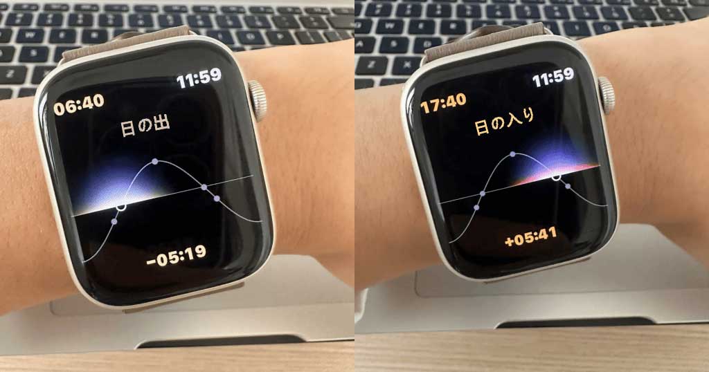 apple watch ソーラーグラフ 文字盤