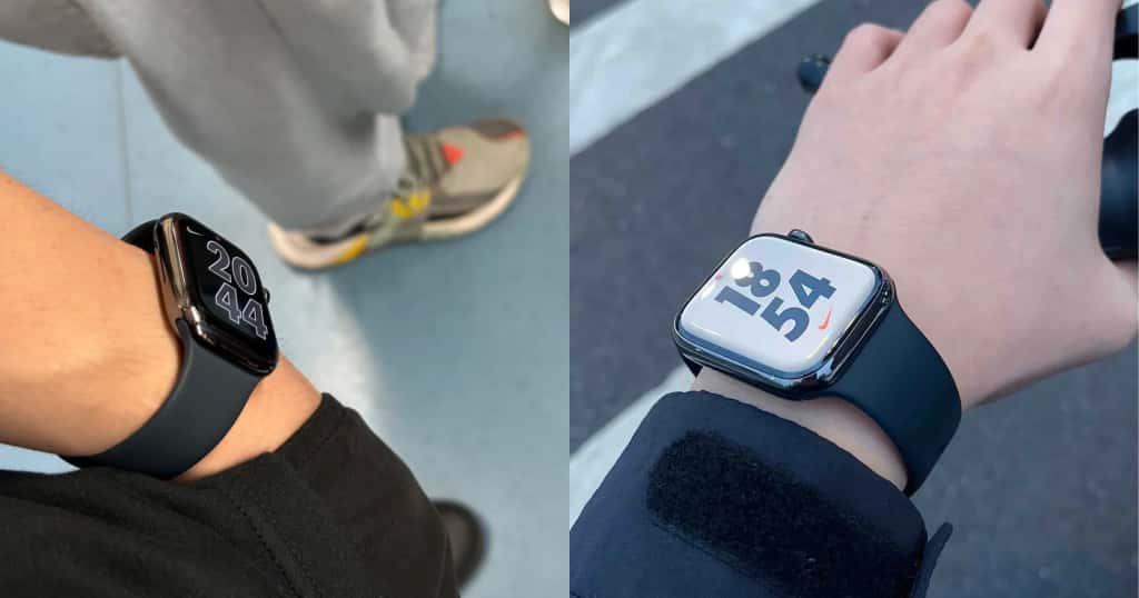 移動中でも画面が見えるApple Watchの常時点灯機能