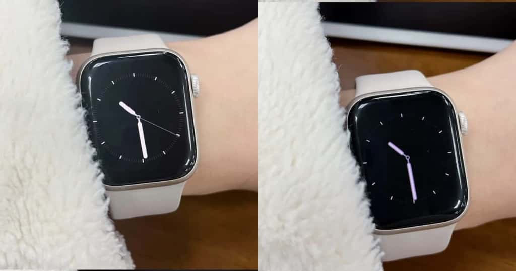 通知や時刻を自然に確認できる常時点灯のApple Watch