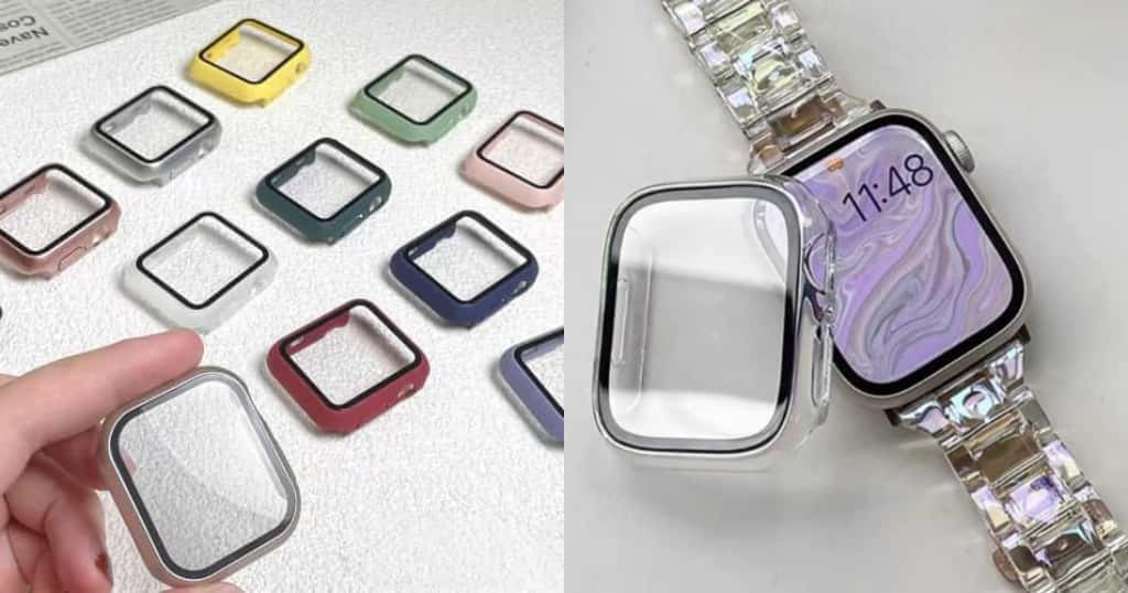 Apple Watchのフルカバータイプのカバー