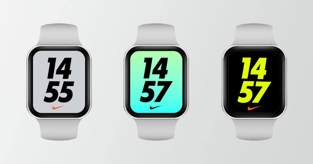 NIKEバウンス　動きとリンクする、スポーティーで一体感のある文字盤