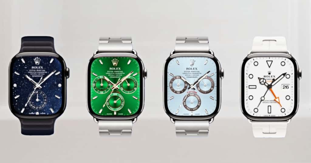 ロレックス風文字盤