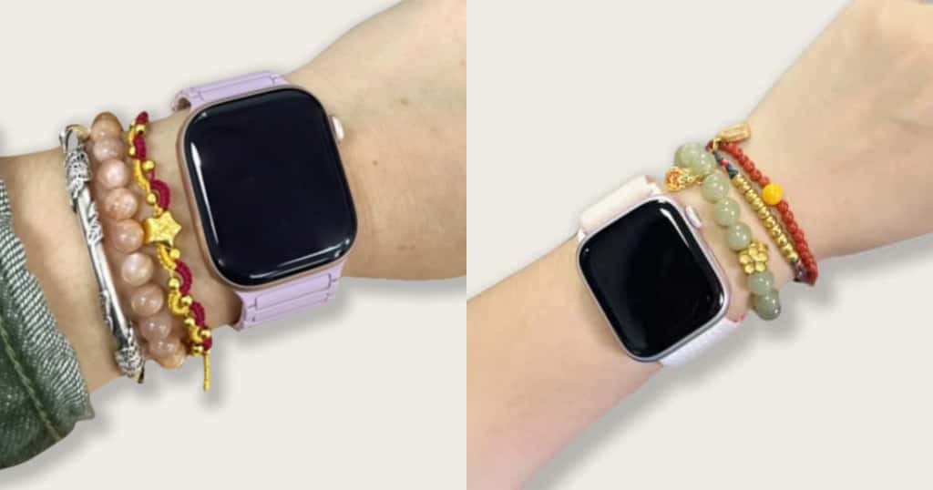 Apple Watchと過剰なアクセサリーの重ね付け